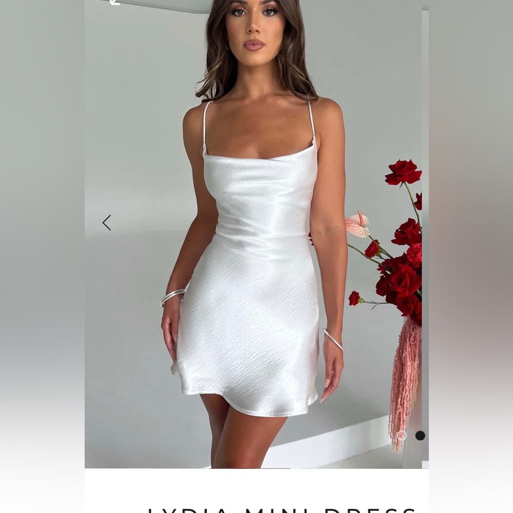 BABYBOO LYDIA MINI DRESS - IVORY